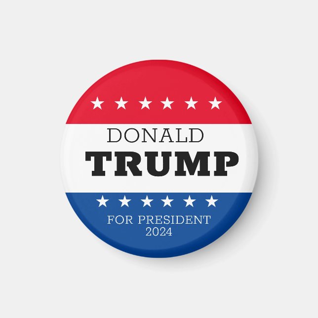 Donald Trump For President 202X Magnet (Front)
