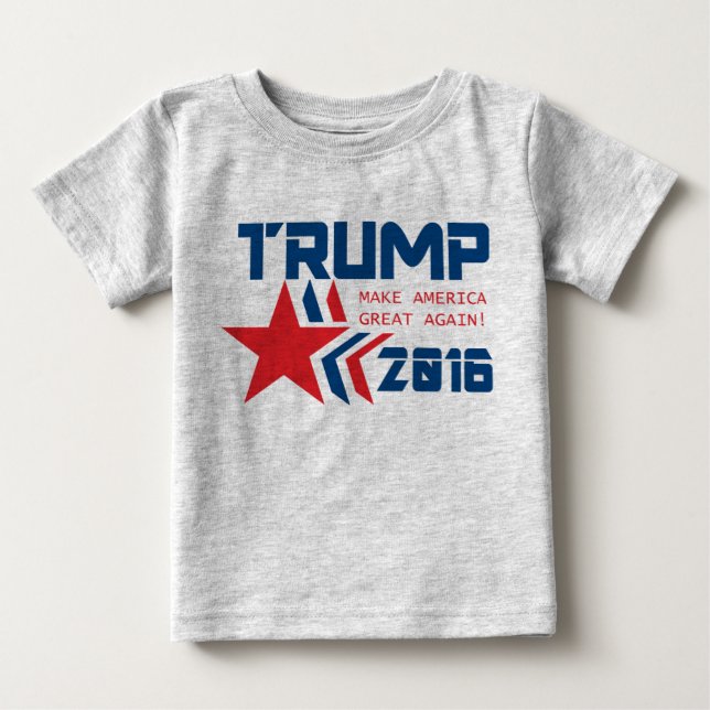 Donald Trump For President Baby T-Shirt (Front)