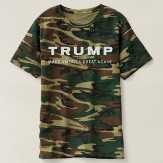 Donald TRUMP for President CAMO HUNTING SHIRT
