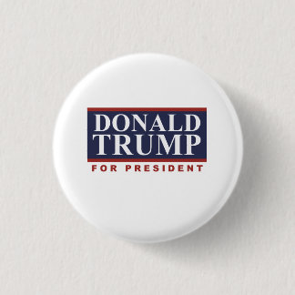 Donald Trump for President Campaign Sign 2016 Pinback Button