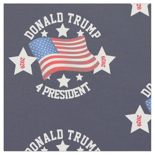 Donald Trump for President Fabric
