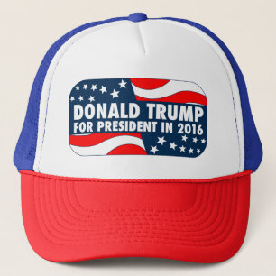 Donald Trump for President in 2016 Trucker Hat