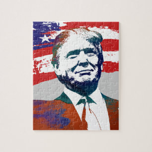 Donald Trump For President Jigsaw Puzzle