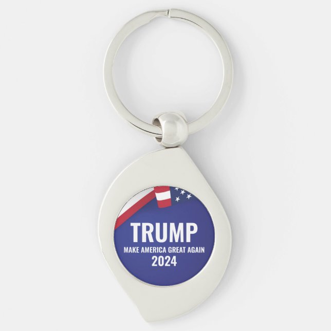 Donald Trump For President  Keychain (Front)