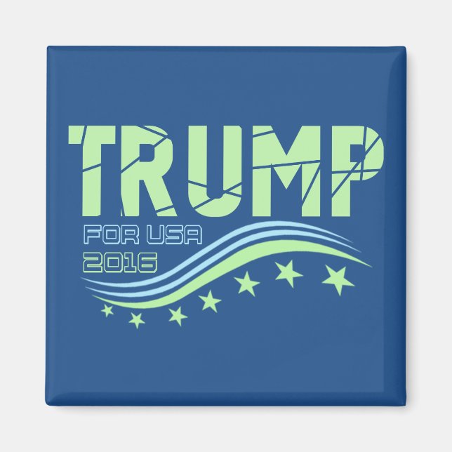 Donald Trump For President Magnet (Front)