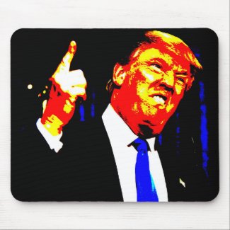 DONALD TRUMP FOR PRESIDENT MOUSE PAD