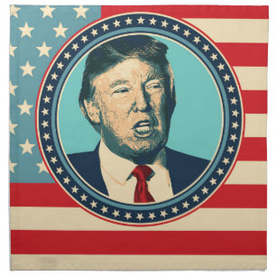 donald trump for president napkin