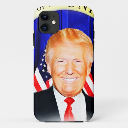 Donald TRUMP_for President of USA _ iPhone 11 Case