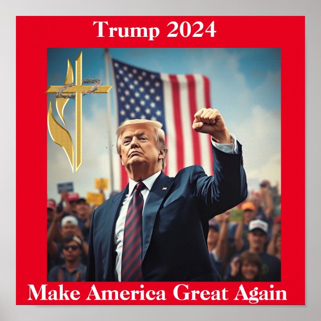Donald Trump for President Poster (Front)