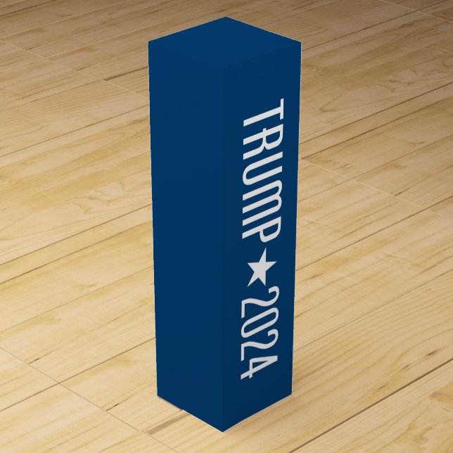 Donald Trump for President  Wine Box (Front)