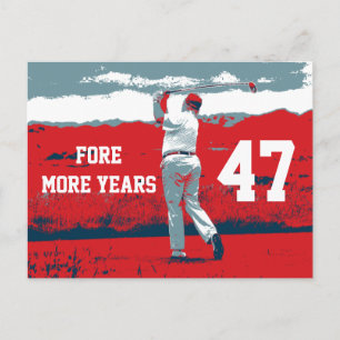 Donald Trump Fore More Years 2024 Postcard