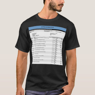 Donald Trump Fulton County Georgia Jail Record T-Shirt