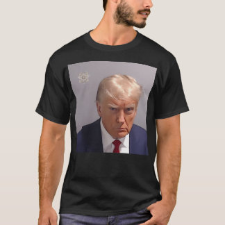 Donald Trump Fulton County Jail Mugshot T-Shirt