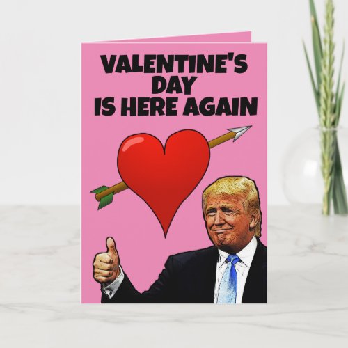DONALD TRUMP FUNNY VALENTINES DAY CARDS