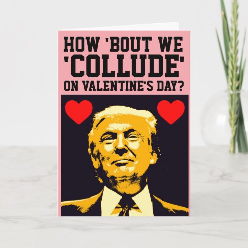 DONALD TRUMP FUNNY VALENTINES DAY GREETING CARDS
