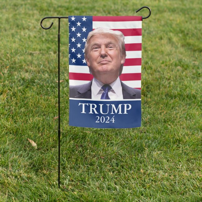 Donald Trump  Garden Flag (In SItu)