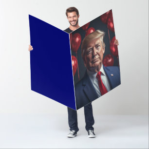 DONALD TRUMP GET WELL BIG BIGGEST GREETING CARD