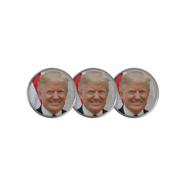 Donald Trump Golf Ball Marker (3 Up)