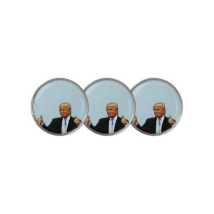 DONALD TRUMP GOLF BALL MARKERS