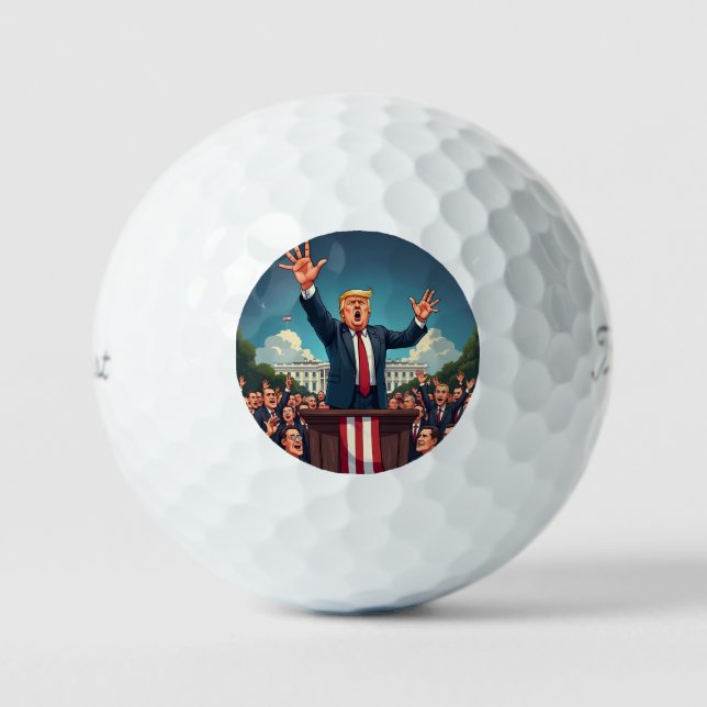 Donald Trump  Golf Balls (Front)