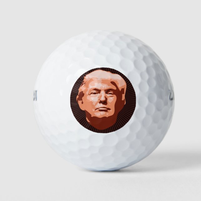 Donald Trump Golf Balls (Front)