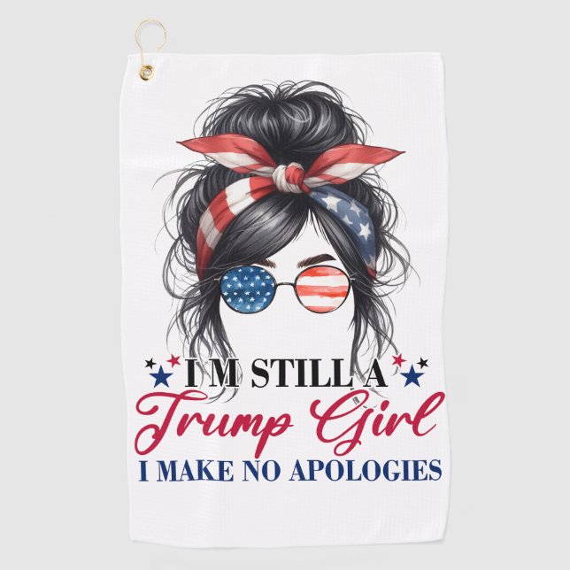 Donald Trump Golf Towel (Front)