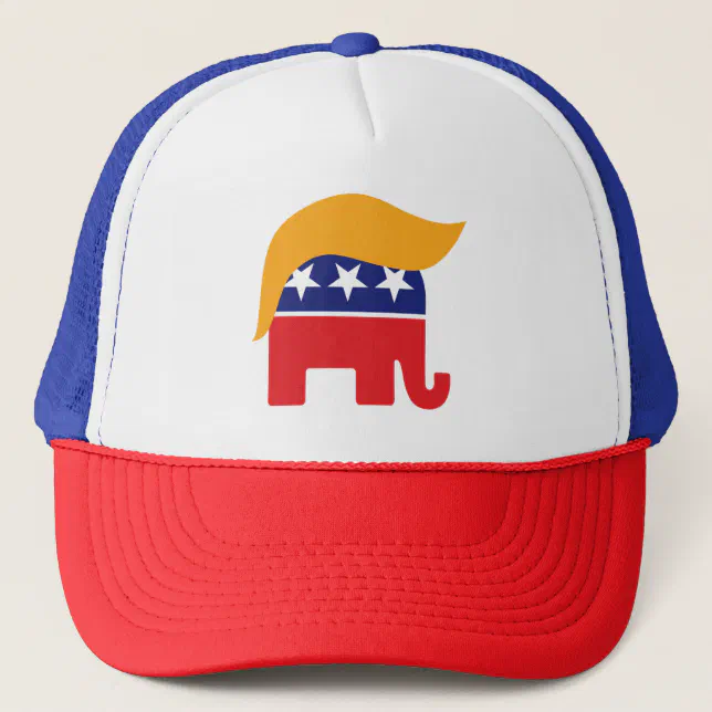 Elephant Trucker Hat