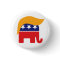 Donald Trump Hair GOP Elephant Logo