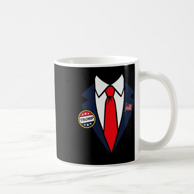 Donald Trump Halloween Costume Easy Last Minute Co Coffee Mug (Right)