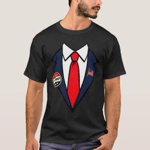 Donald Trump Halloween Costume Easy Last Minute Co T-Shirt