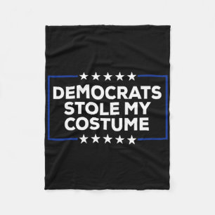 Donald Trump Halloween Costume  Fleece Blanket