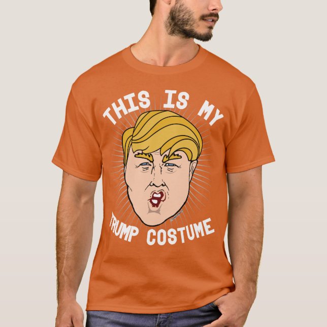 Donald Trump Halloween Costume T-Shirt (Front)
