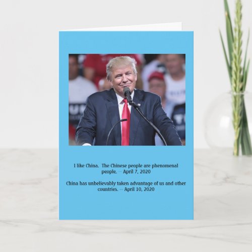 Donald Trump Have Your Cake Birthday Card