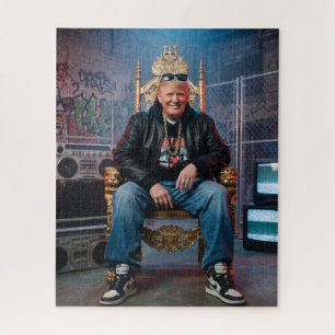 Donald Trump Hip Hop Rapper  Jigsaw Puzzle