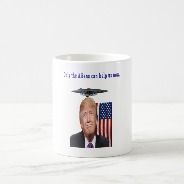 Donald trump humor coffee mug (Center)