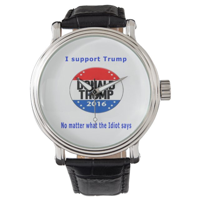 Donald trump humor watch (Front)