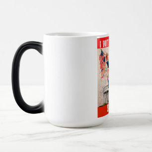 DONALD TRUMP - I VOTED FOR TRUMP, SO WHAT COLOR MORPH MUG 