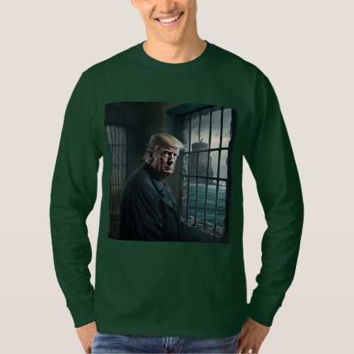 Donald Trump in Alcatraz Prison T_Shirt