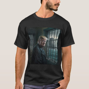 Donald Trump in Alcatraz Prison T-Shirt