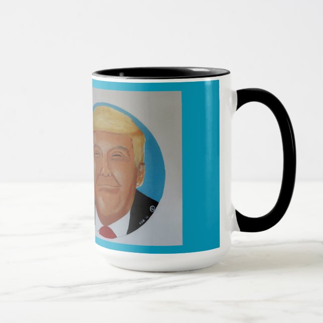 Donald Trump Inaugural Right Handed Coffee Cup (Right)