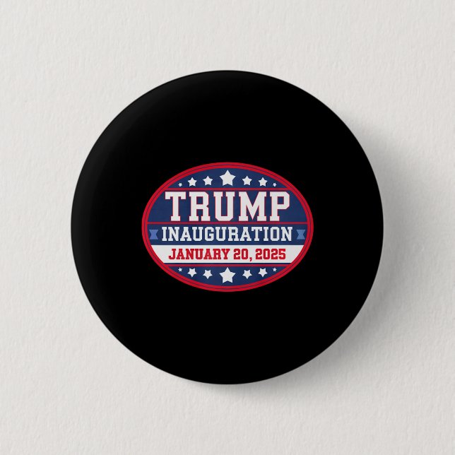 Donald Trump Inauguration Day 2025  Button (Front)