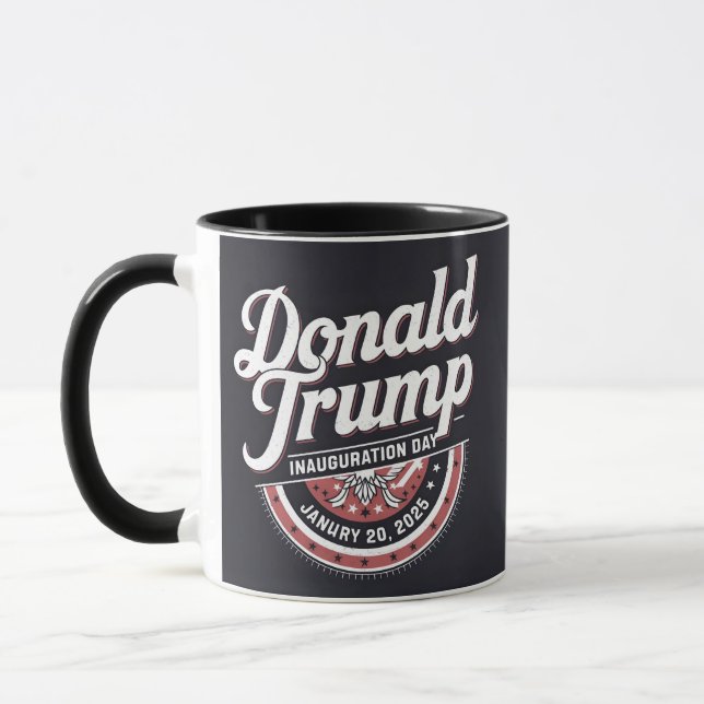 Donald Trump Inauguration Day 2025 Mug (Left)
