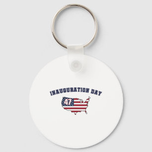 Donald Trump Inauguration Day 47th President Of Th Keychain