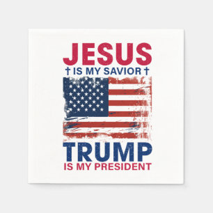 Donald Trump Is My President Napkins