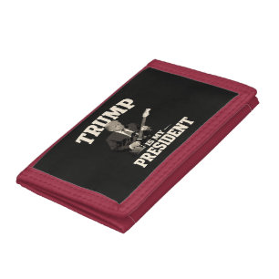 Donald Trump Is My President Trifold Wallet