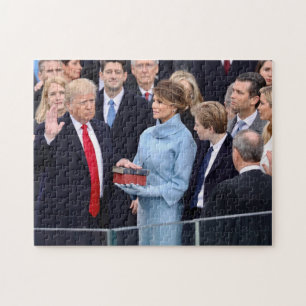 Donald Trump Is Sworn In As President Jigsaw Puzzle