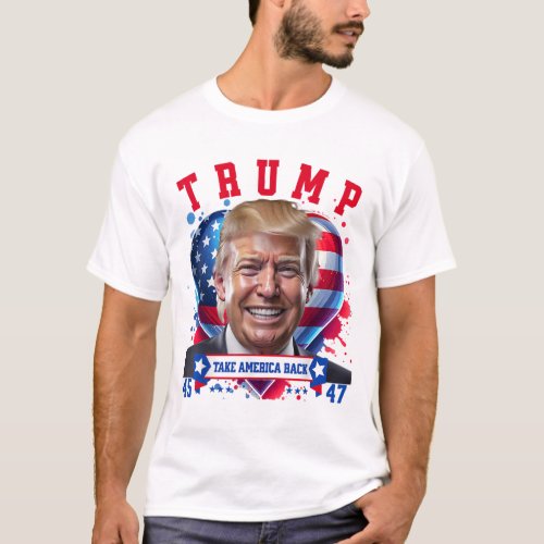 Donald Trump JD Vance Take America Back T_Shirt