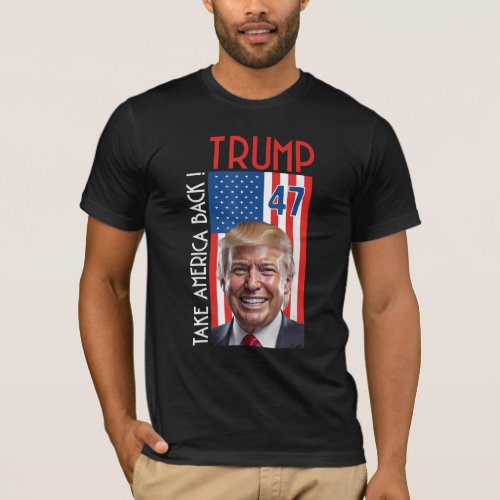 Donald Trump JD Vance Take America Back T_Shirt