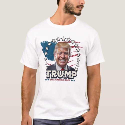 Donald Trump JD Vance Take America Back T_Shirt