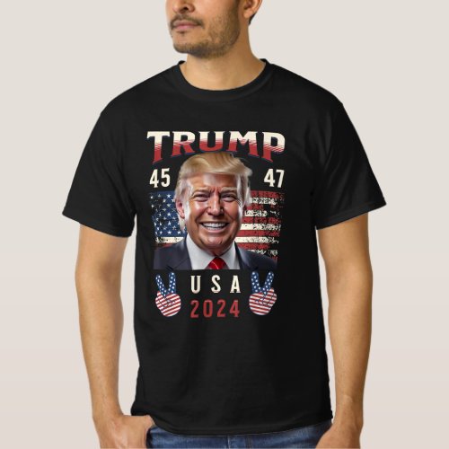 Donald Trump JD Vance Take America Back  T_Shirt